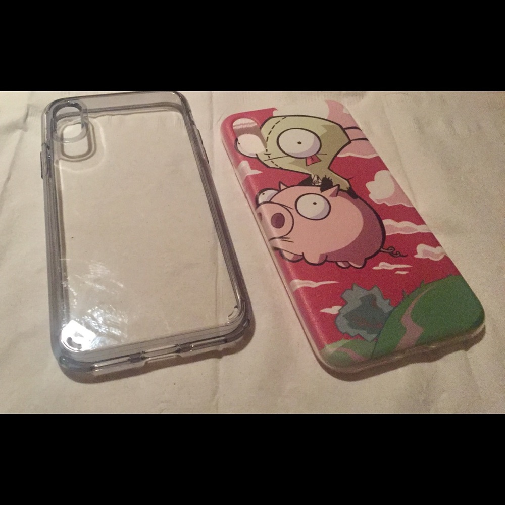 Invader Zim iPhone X case w/ screen protector
